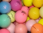 Colored Crystal & Matte Used Golf Balls - Choose Condition & Quantity