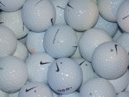 used nike golf balls