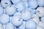 100 Mint Grade Ladies Golf Ball Sampler