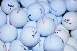 100 Mint Grade Ladies Golf Ball Sampler